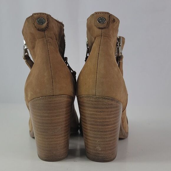 Rag & Bone Neutrals Suede Women's Ankle Boots - Picture 3 of 15